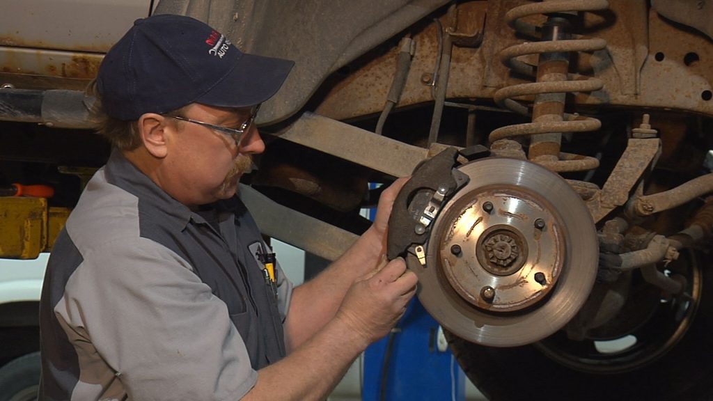 Poor-working or worn out brakes are no laughing manner and puts your safety at risk! If you’re hearing a funny, grinding noise coming from your brakes or feeling a strange wobble when you apply pressure to your brakes, it’s time to get your car in for a Brake Check at Mark’s Auto Repair!
Mark’s Auto Repair offers Complete Brake Jobs and Suspension Work on any domestic or Asian import vehicles or light trucks. For more information or to schedule an appointment, please call us @ (605)721-1005 anytime Monday thru Friday, 7:30a to 5:00p.